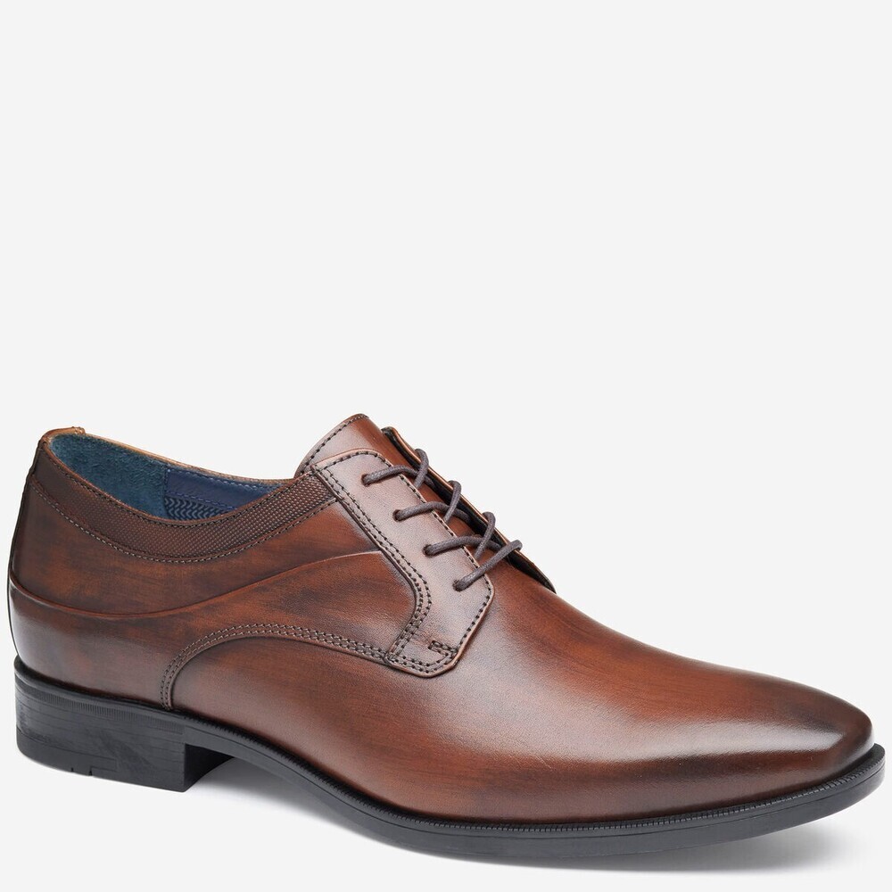Johnston & Murphy Gibbons Oxfords Men's US 16 Brown Leather Dress Shoes GAL2132